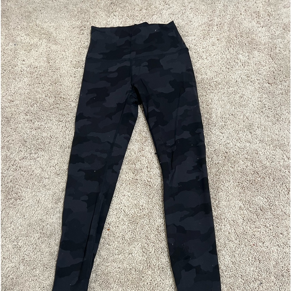 Cami, lululemon wunder train leggings, size 4, 25 length